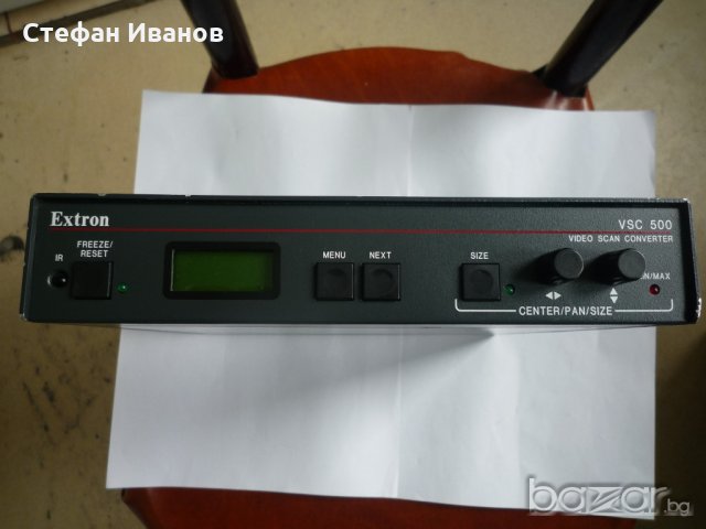 Преобразовател на видеосигнал Extron vsc500., снимка 5 - Плейъри, домашно кино, прожектори - 20848735