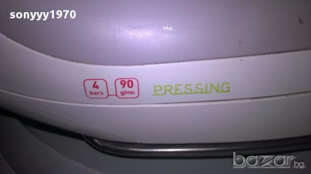 Tefal pressing 4bars-profesional-ютия с стенд на пара-внос швеицария, снимка 13 - Ютии - 17414588