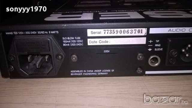 behringer mdx 2000 composer-внос швеицария, снимка 16 - Ресийвъри, усилватели, смесителни пултове - 19706739