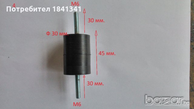 Антивибрационни тампони за климатици, радиатори и др., снимка 7 - Климатици - 20366599
