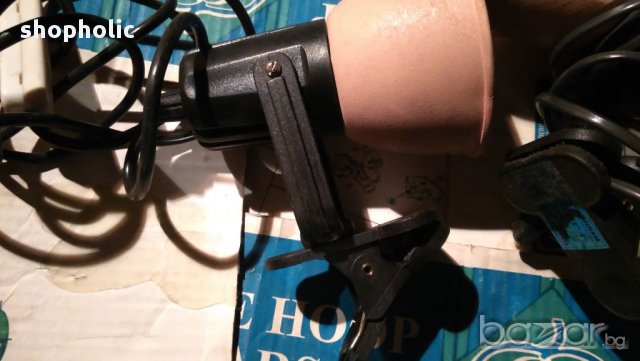 Подвижна лампа с щипка Спот, снимка 2 - Други - 16267492