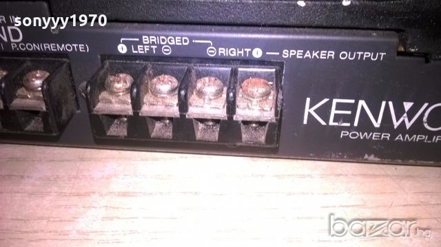 kenwood-car audio amplifier-внос швеицария, снимка 10 - Ресийвъри, усилватели, смесителни пултове - 19563924