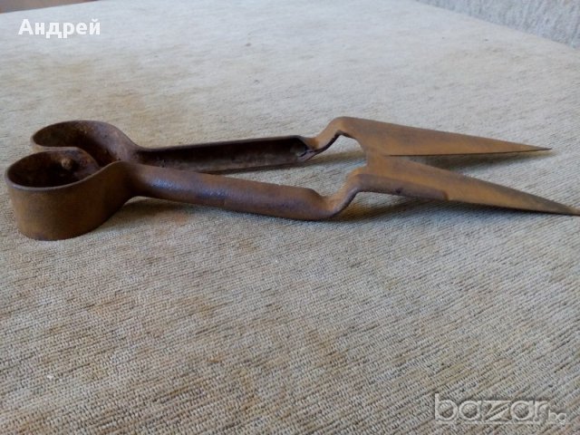 Старинна ножица,ножици, снимка 4 - Антикварни и старинни предмети - 18068885