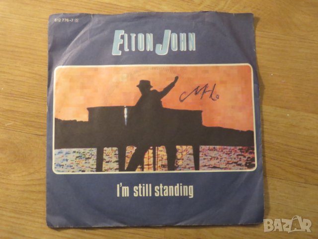 малка грамофонна плоча - Елтън Джон, Elton John -  I im Still Standing - изд.80те г., снимка 1 - Грамофонни плочи - 24841008