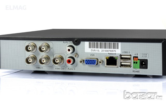 ПРОМО!!! ОХРАНИТЕЛНА С/МА - 4 канален DVR H.264 + 4 камери с IR ДИОДИ, снимка 6 - Други - 8876241