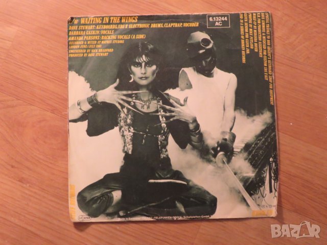 малка грамофонна плоча - Dave Stewart - It,s my party - изд.80те г., снимка 2 - Грамофонни плочи - 24865196