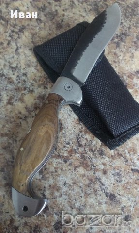  Ловен нож сгъваем-21см. , снимка 5 - Ножове - 11564410