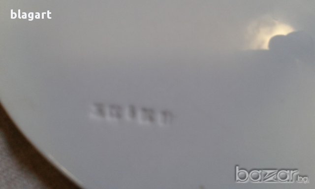 Картина от немски порцелан, снимка 4 - Антикварни и старинни предмети - 15586549