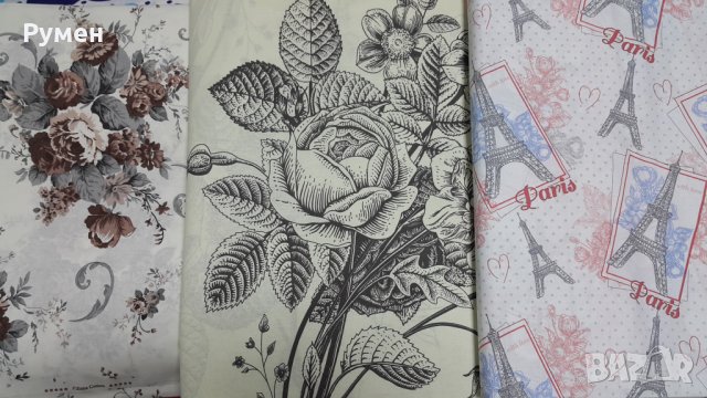 Платове за спално бельо 100 % памук , снимка 10 - Спално бельо - 24828678