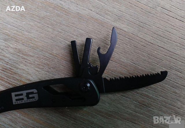 Bear Grylls Gerber Multitool Клещи инструменти нож отварачка трион, снимка 6 - Ножове - 25638154