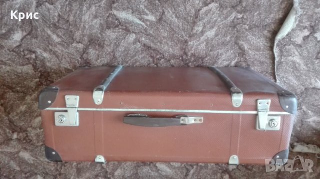 Винтидж куфар от 60-те години, снимка 3 - Куфари - 23841544