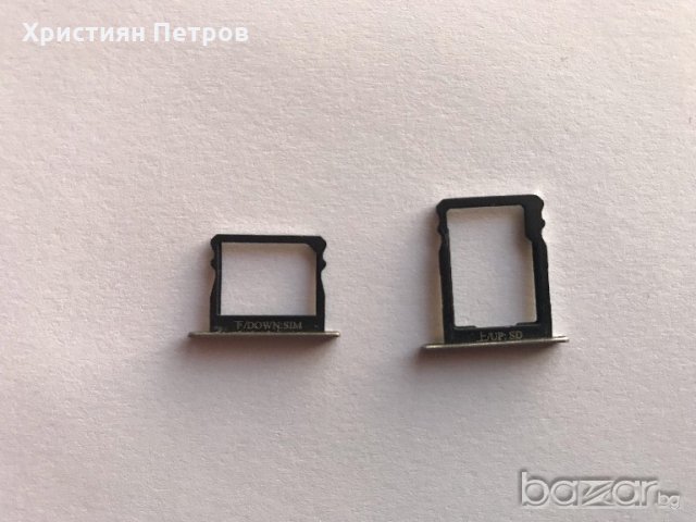 SIM държач и MMC поставка за Huawei P8, снимка 2 - Резервни части за телефони - 20102696