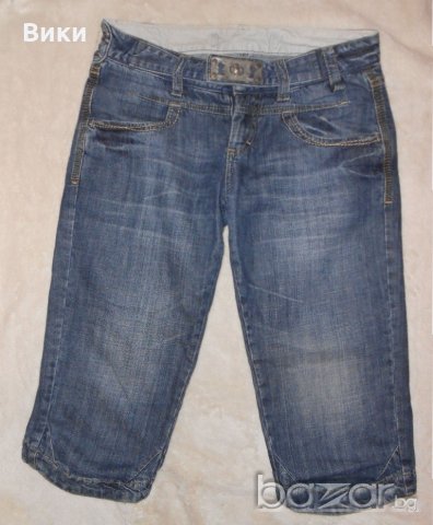 Дънкови панталони Redstar къси ,дамски , снимка 1 - Дънки - 20869205