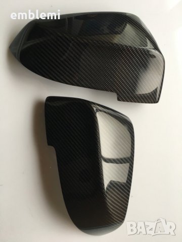 Carbon Mirror капаци BMW F07 GT F10 F11 F18 F06 F12 F13, SERIE 7 F01 F02 F03 Карбон, снимка 3 - Аксесоари и консумативи - 24582142
