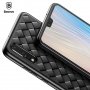 BASEUS силиконов кейс калъф с кожен принт за HUAWEI P20 PRO