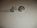 сребърни обеци, снимка 2
