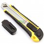 Професионален макетен нож с метален водач и гумирана ергономична дръжка, снимка 1 - Други инструменти - 16029555