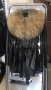 Дамско дълго яке естествена кожа и естествена лисица, снимка 1 - Якета - 19405812