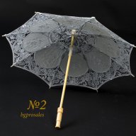Сватбен чадър НОВИ 8 модела, снимка 7 - Сватбени аксесоари - 16633229