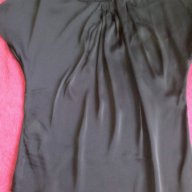 Елегантна черна блуза на Манго, снимка 3 - Тениски - 13111777