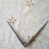 Уникален железен  занаятчийски пергел маркиран 19 век, снимка 3 - Други инструменти - 25591810