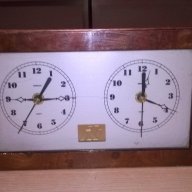 herralz-двоен часовник-25х15х5см-внос швеицария, снимка 10 - Антикварни и старинни предмети - 18226640