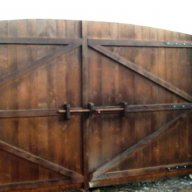  Дървени портални врати, порти, ковани врати от дъски, оградни и декоративни пана, снимка 4 - Други - 11006512