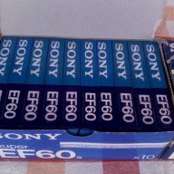SONY EF 60 аудио касети, снимка 3 - Други - 9998528