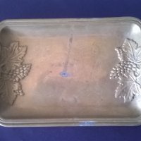 стара бронзова табла,поднос, снимка 2 - Антикварни и старинни предмети - 20283980