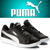 ПРОМО 🍊 PUMA № 38 🍊 Дамски обувки със сатениран ефект BLACK&SILVER нови с кутия, снимка 8 - Маратонки - 25358811