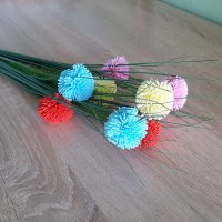 Изкуствен стрък карамфили за аранжиране и декорация 74см, снимка 11 - Изкуствени цветя - 24478758