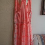 Нова маркова рокля, Jessica Simpson, L, оранжева, корал, секси, снимка 5 - Рокли - 15115093