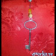Колие с ключ, снимка 1 - Колиета, медальони, синджири - 15861702