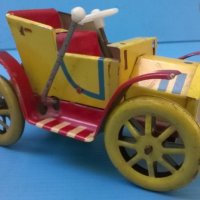 стара механична играчка-количка, снимка 1 - Колекции - 18638188