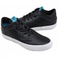 Промо - Umbro AF Milton - мъжки кожени обувки - черно/синьо, снимка 2 - Маратонки - 15628648