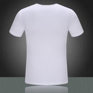 D&G Dolce & Gabbana White King Print Мъжка Тениска size 48 (M), снимка 2 - Тениски - 10269544