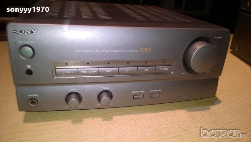 *sony ta-ex50-integrated stereo amplifier-внос англия, снимка 1