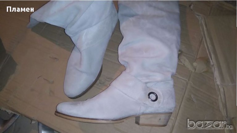 Ботуши естествена кожа 40-41 номер, снимка 1