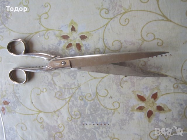 Големи немски ножици ножица маркировка , снимка 3 - Фризьорски принадлежности - 25750822