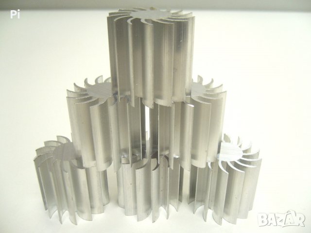 Охладител - радиатор за електронни компоненти, алуминиев, снимка 3 - Друга електроника - 22249050