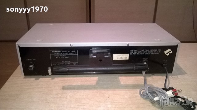 sanyo-tuner-18v-внос швеицария, снимка 6 - Ресийвъри, усилватели, смесителни пултове - 21964310