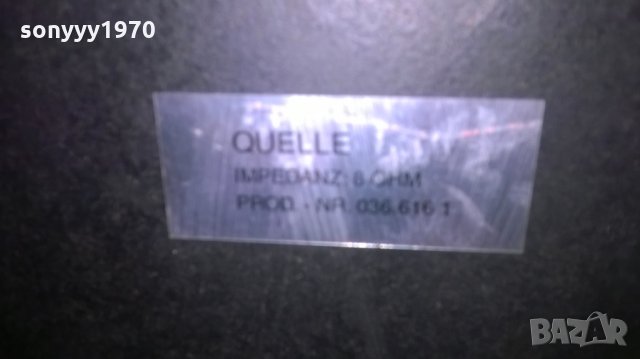 universum/quelle-8ohm-2бр тонколони-внос швеицария, снимка 14 - Тонколони - 24488349
