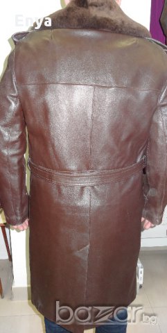 ШУБА КОЖЕНА - Генералска - НОВА !, снимка 5 - Якета - 13328104