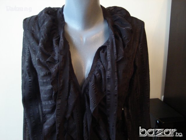 черна блуза Ellison, снимка 4 - Блузи с дълъг ръкав и пуловери - 15915281
