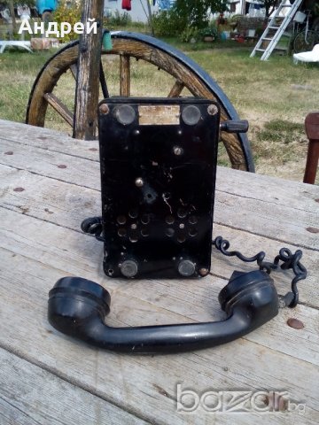 Телефон с вилка Т-ТМ - 60, снимка 6 - Антикварни и старинни предмети - 16643366