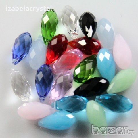 Сваровски Комплект ''Briolette'' Crystals from #SWAROVSKI ®, снимка 4 - Бижутерийни комплекти - 18303803