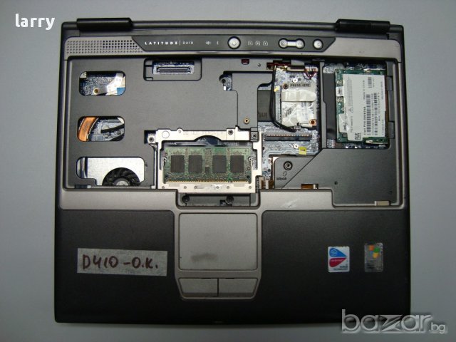 Dell Latitude D410 лаптоп на части