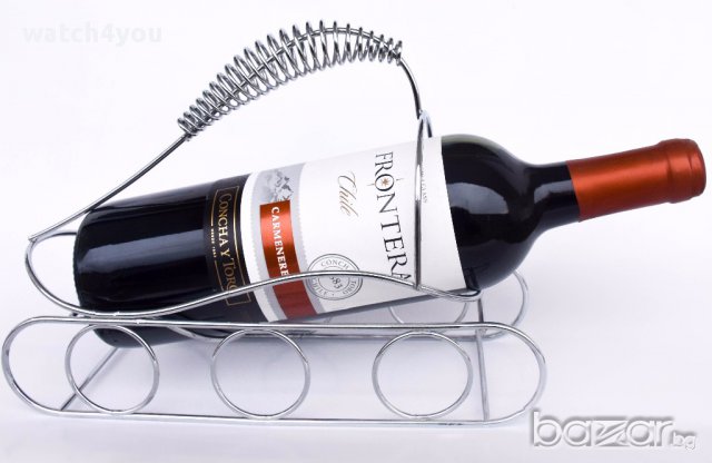 НОВА ПОСТАВКА ЗА ВИНО, УИСКИ И ДР. БУТИЛКИ.СЕТ ЗА ВИНО.ПОДАРЪЧНА ПОСТАВКА ЗА БУТИЛКА ВИНО, снимка 2 - Подаръци за мъже - 16134212