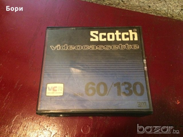 Scotch -videocassette 60/130, снимка 2 - Аудиосистеми - 21271955