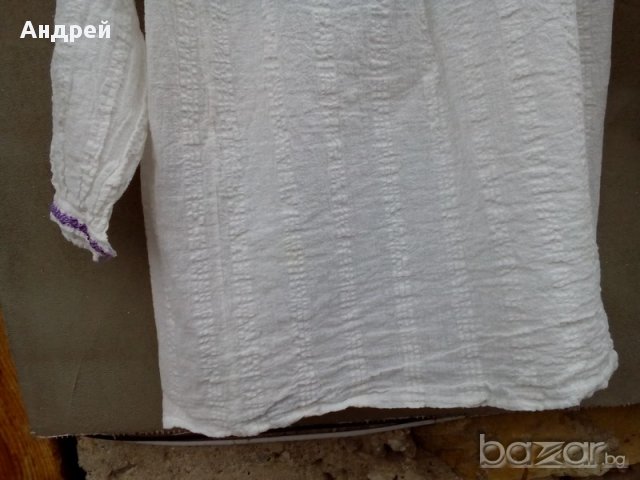 Старинна Мъжка кенарена риза за носия, снимка 9 - Антикварни и старинни предмети - 17549302